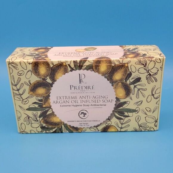 SEALED Predire Paris Extreme Anti-Aging Argan Oil Infused Bar Soap Antibacterial - Picture 1 of 5